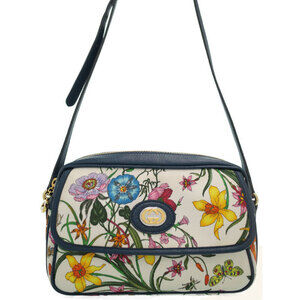 GUCCI Floral Flower Shoulder Bag